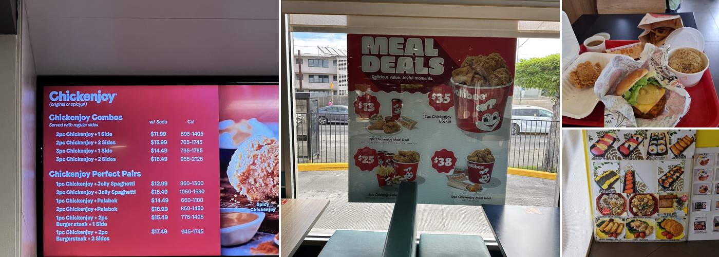 Jollibee Menu