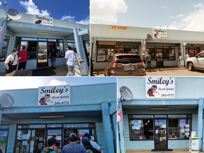 Smiley's Local Grinds 4100 Rice St, Lihue