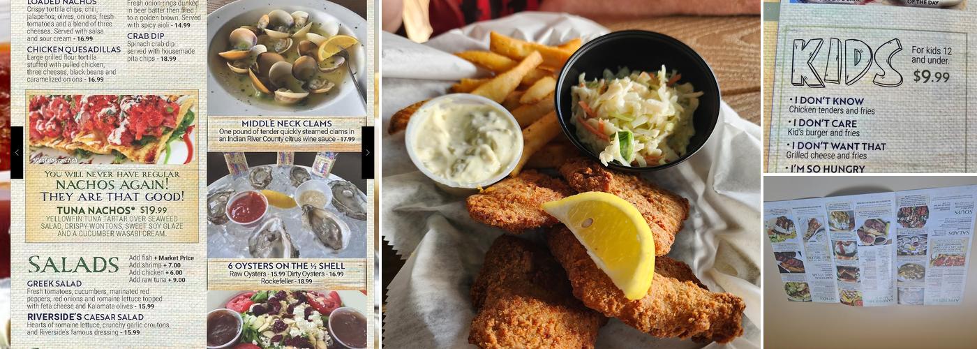Riverside Cafe Menu