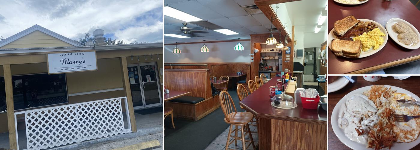 Manny's Breakfast and Lunch (Serving Beer and Wine)