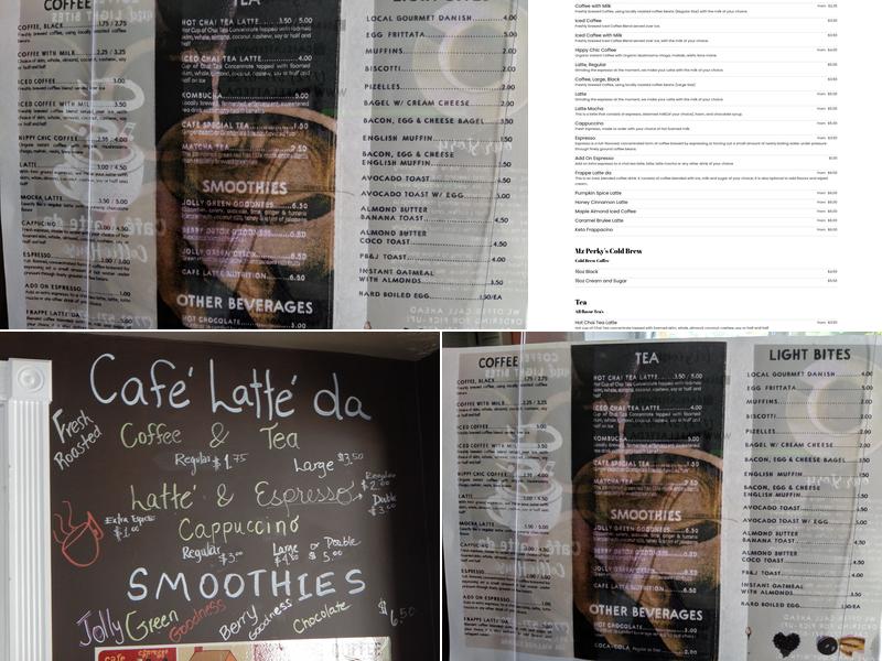 Cafe Latte da Menu