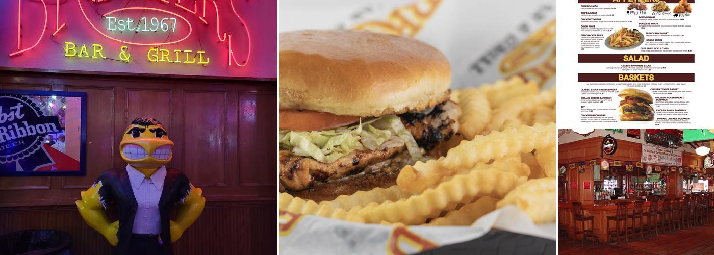 Brothers Bar & Grill Menu