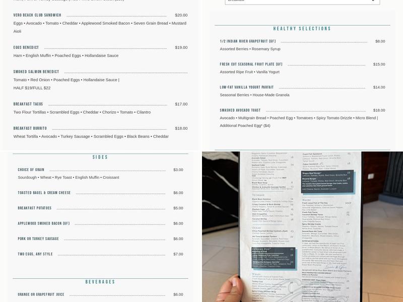 The Wave Kitchen & Bar Menu