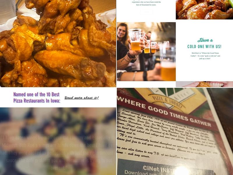 Bob Roe's Point After Menu