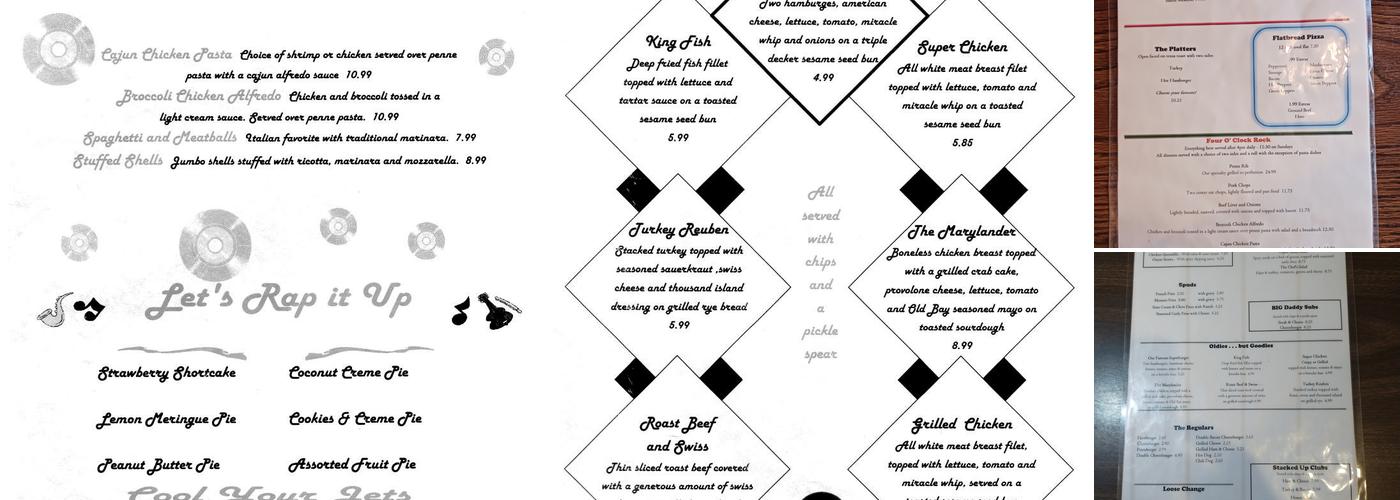 Chat & Chew Restaurant Menu