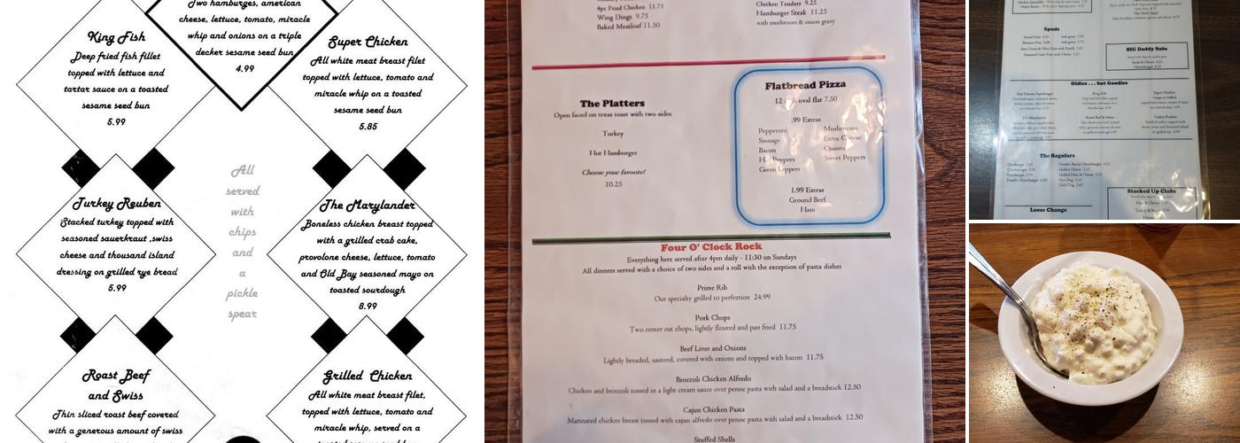 Chat & Chew Restaurant Menu