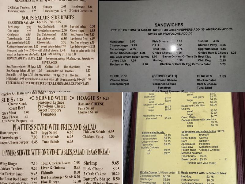 Royal Restaurant Menu
