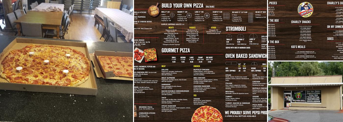 Fox's Pizza Den Menu