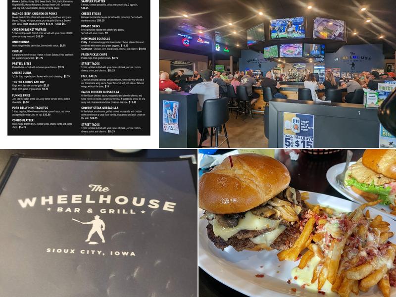 The Wheelhouse Bar & Grill Menu