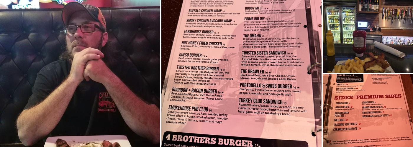 4 Brothers Bar & Grill Menu