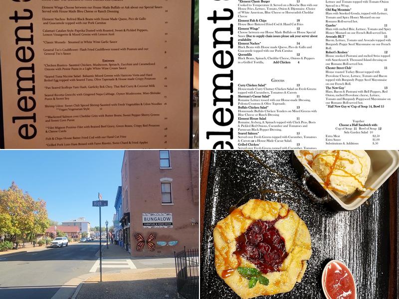 Element Menu