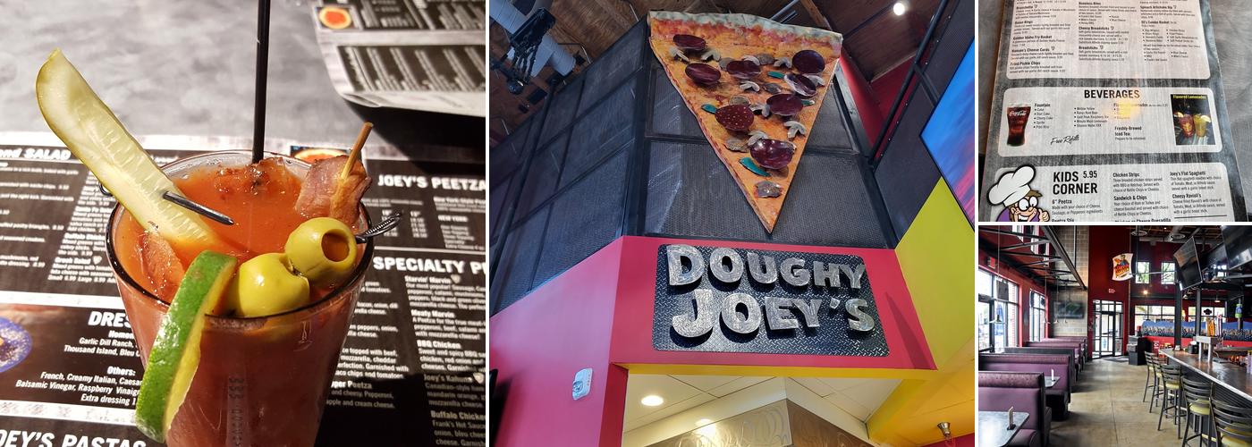 Doughy Joey's Peetza Joynt Menu