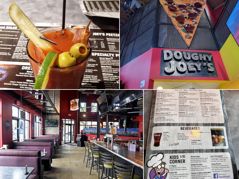 Doughy Joey's Peetza Joynt Menu