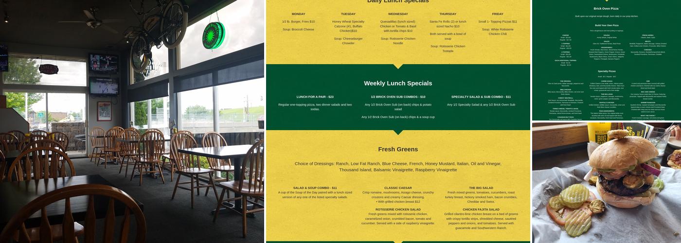 Mulligan's Brick Oven Grill & Pub Menu