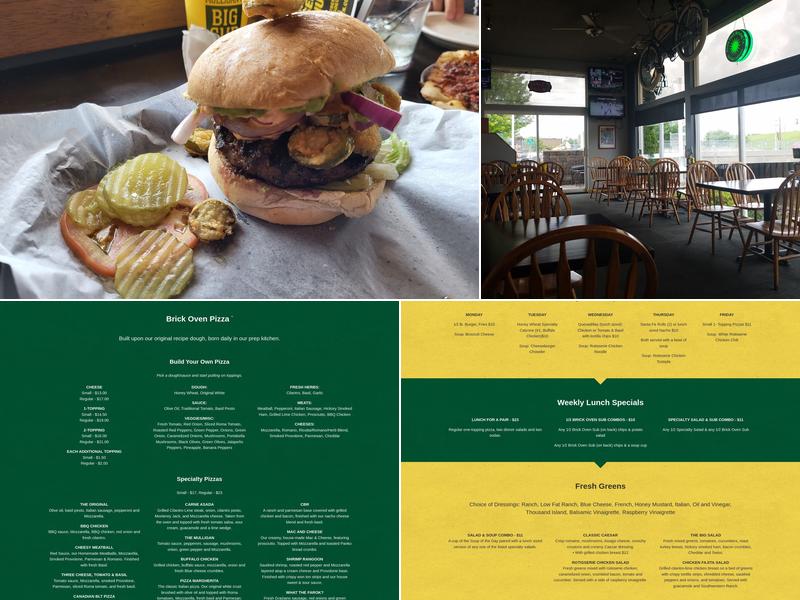 Mulligan's Brick Oven Grill & Pub Menu