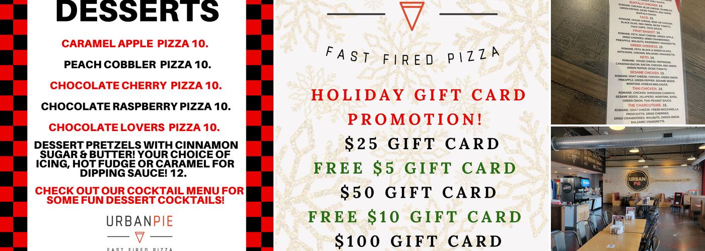 Urban Pie Menu