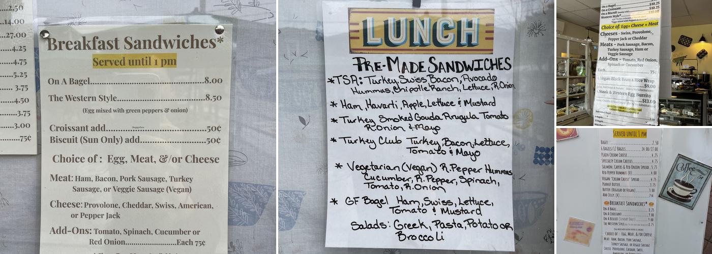 A Slice of Eden Menu