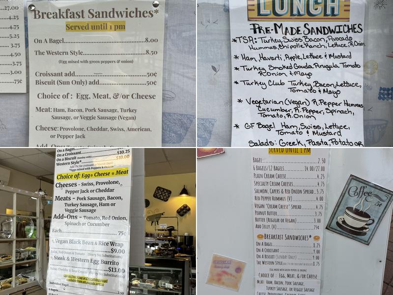 A Slice of Eden Menu