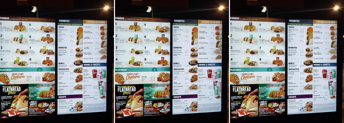 Taco Bell Menu