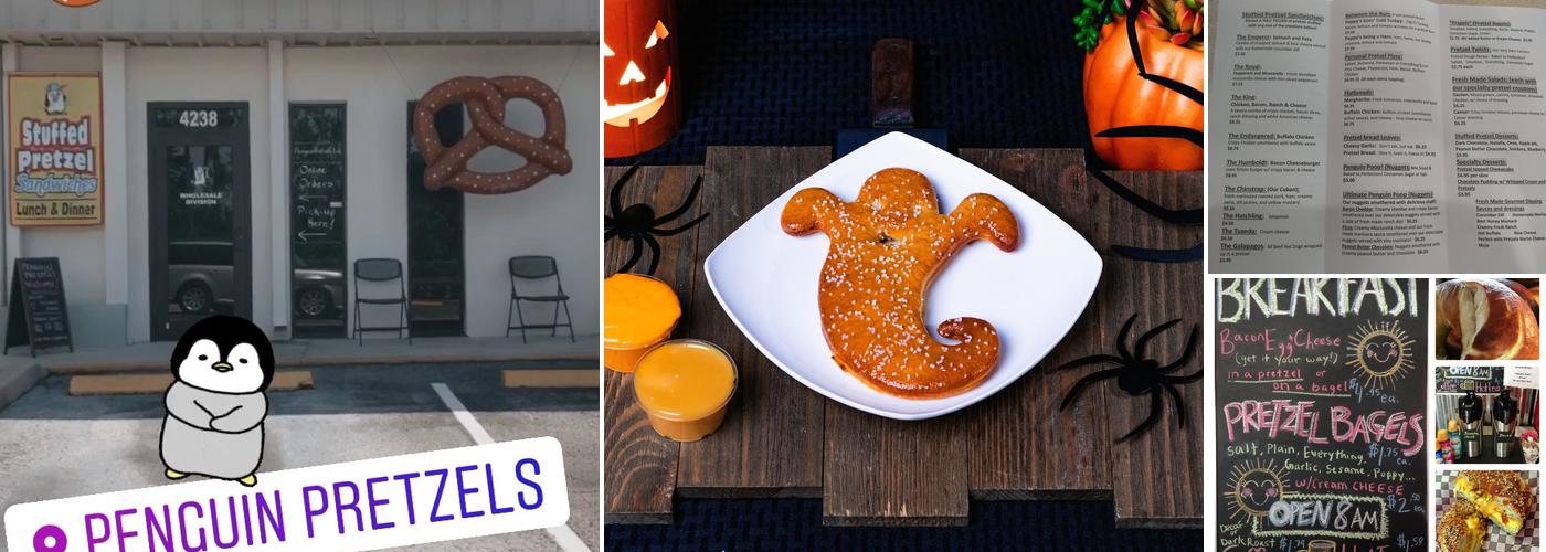 Penguin Pretzels Menu