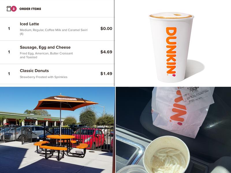 Dunkin' Menu