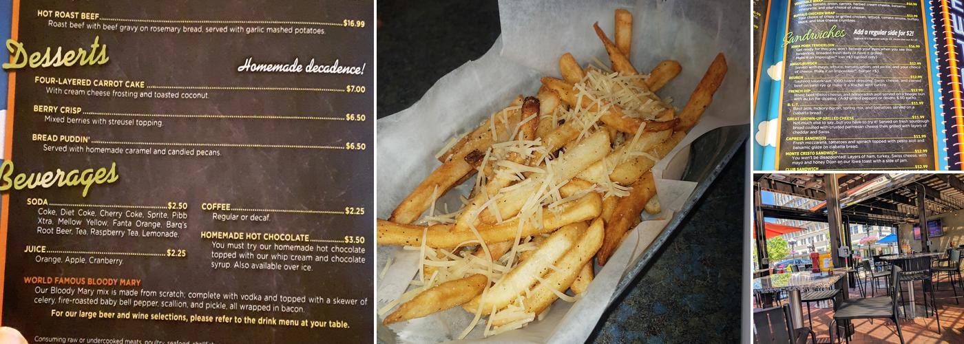 Newton's Paradise Cafe Menu