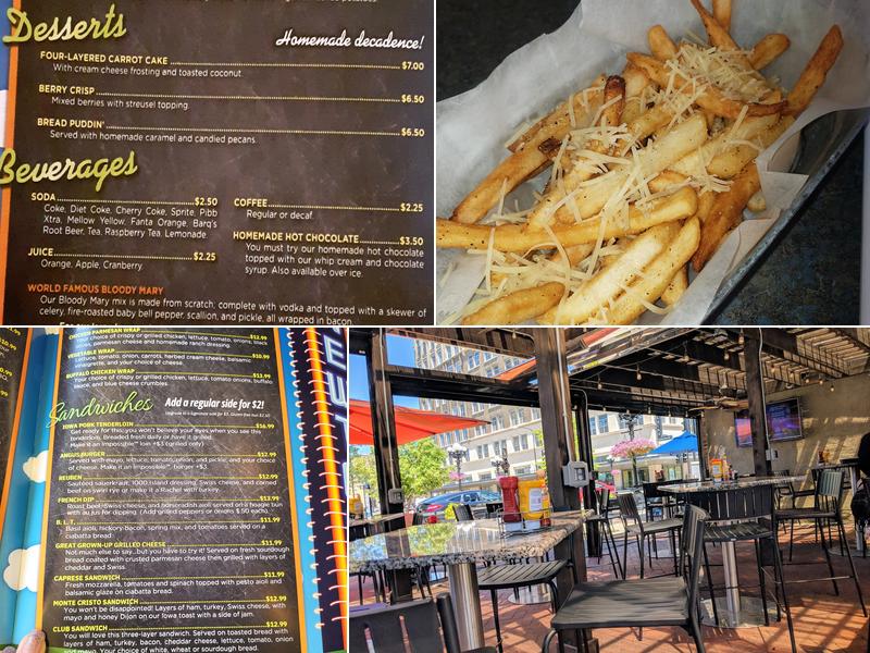 Newton's Paradise Cafe Menu