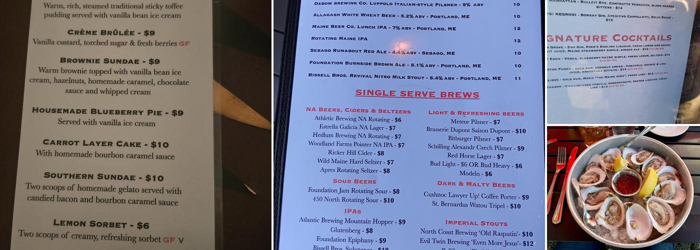 McKay's Public House Menu