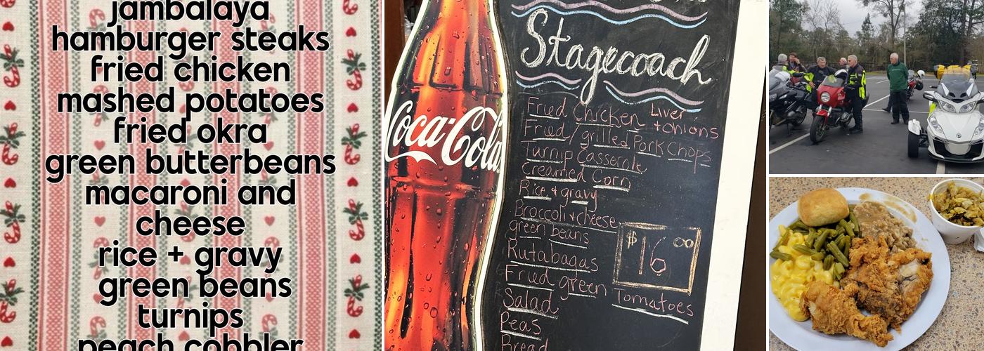 Stagecoach Cafe Menu