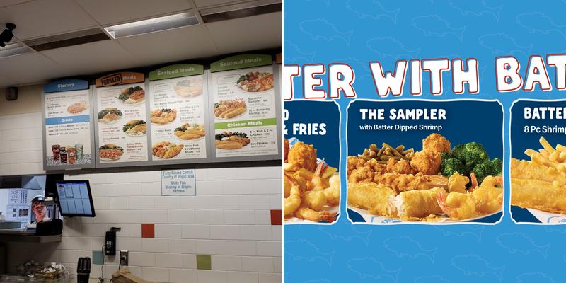 Captain D's Menu