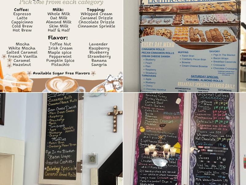 Lighthouse Bakery Menu