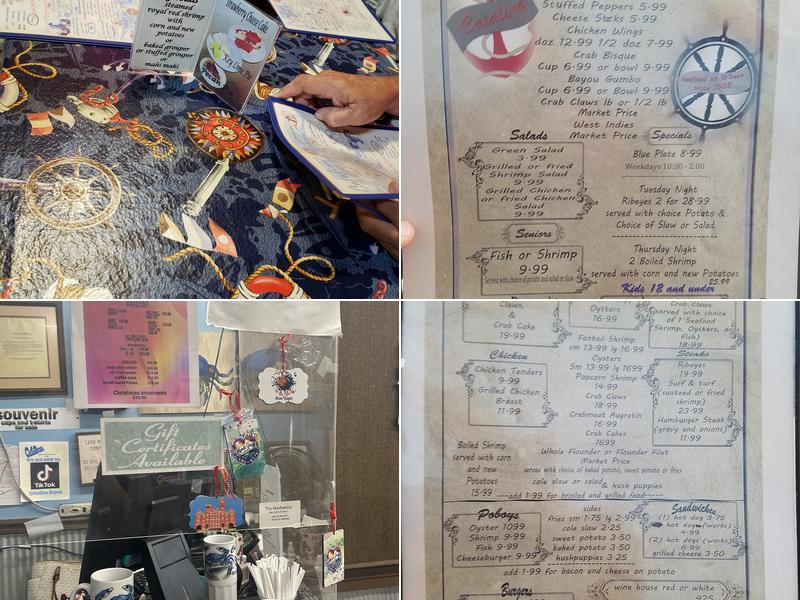 Catalina Restaurant Menu