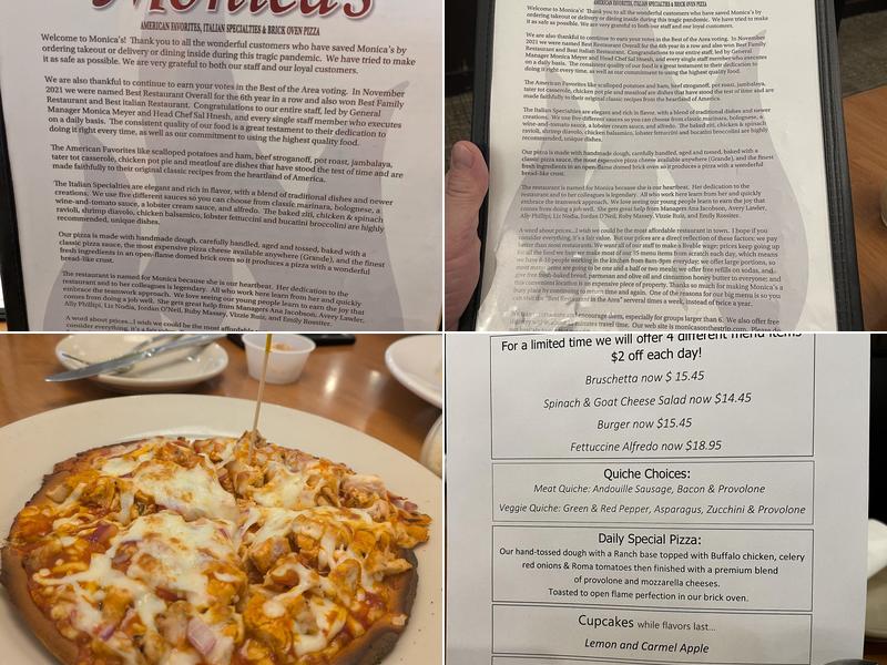 Monica's Menu
