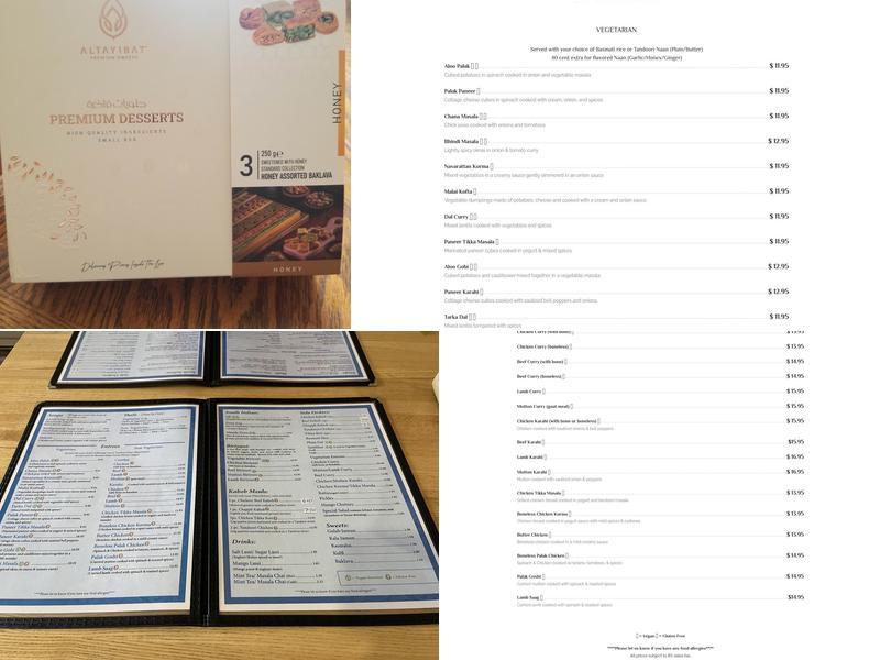 Not Just Snacks Menu