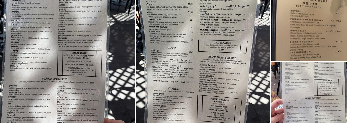 Stella Menu