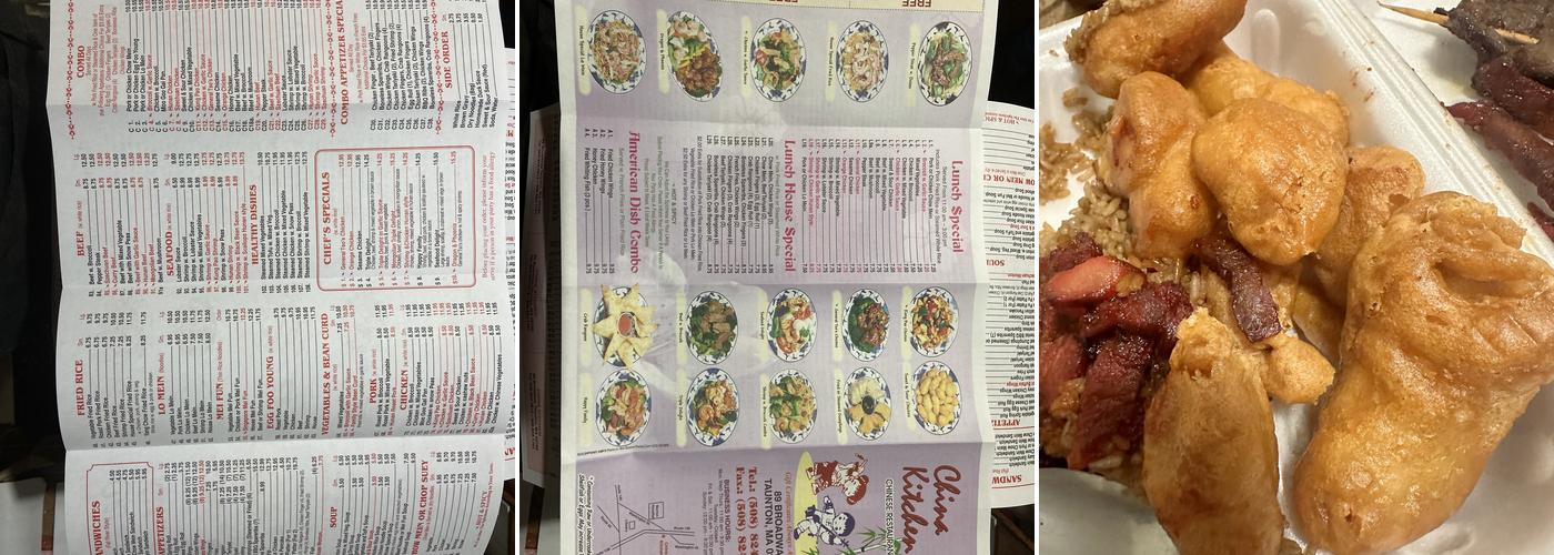 China Kitchen Menu