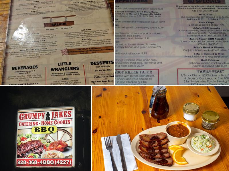 Grumpy Jake's BBQ & Catering Menu