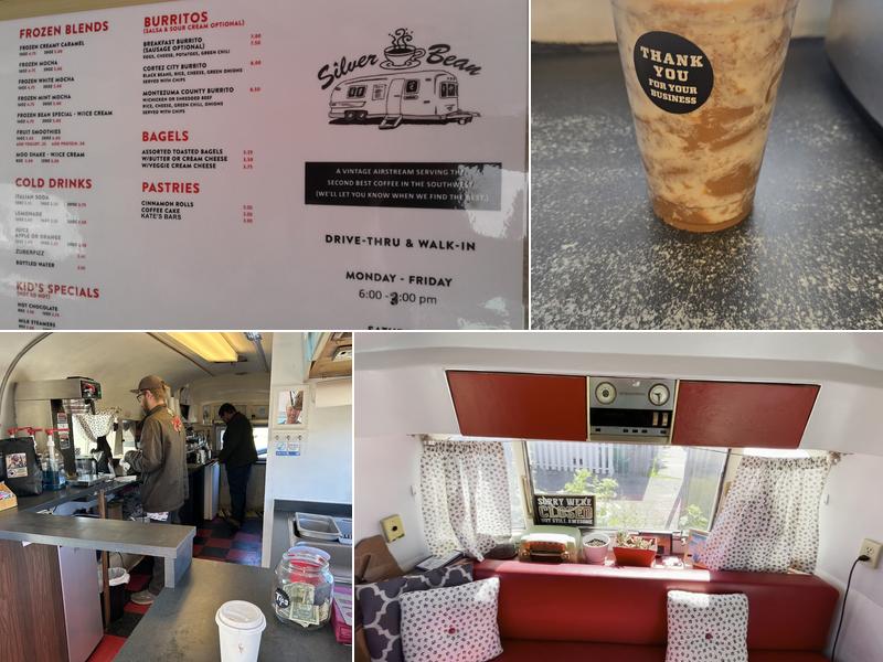 Silver Bean Coffee Menu