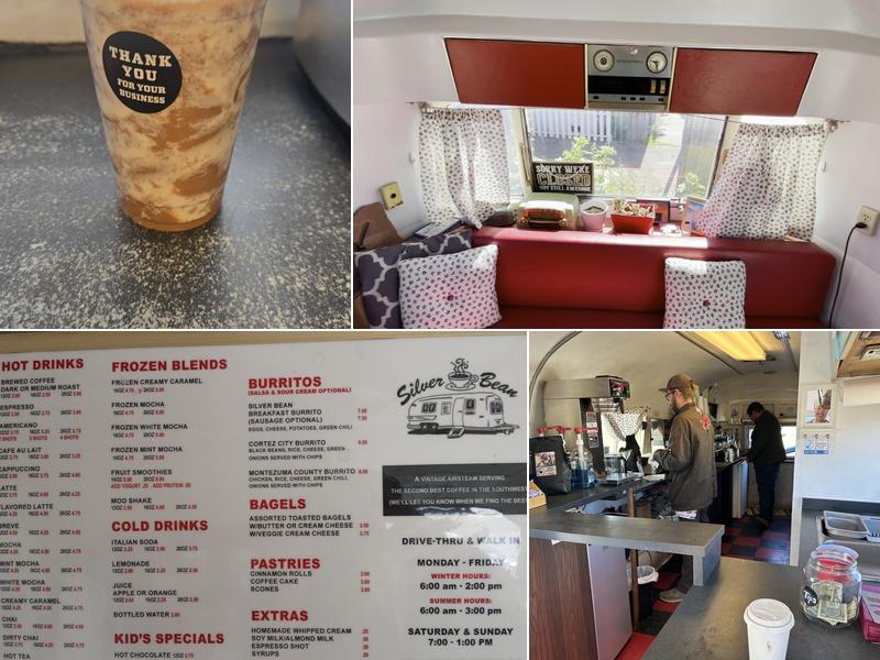 Silver Bean Coffee Menu