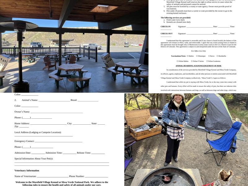 Knife Edge Cafe at Morefield Village Menu