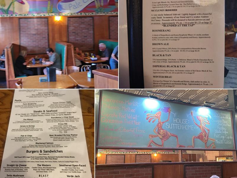 Main Street Brewery & Restaurant Menu