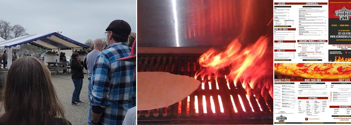 AJ's Wood Grill Pizza Menu