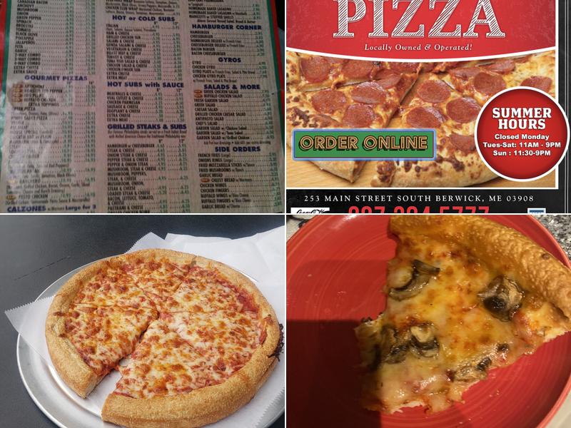 South Berwick House of Pizza Menu