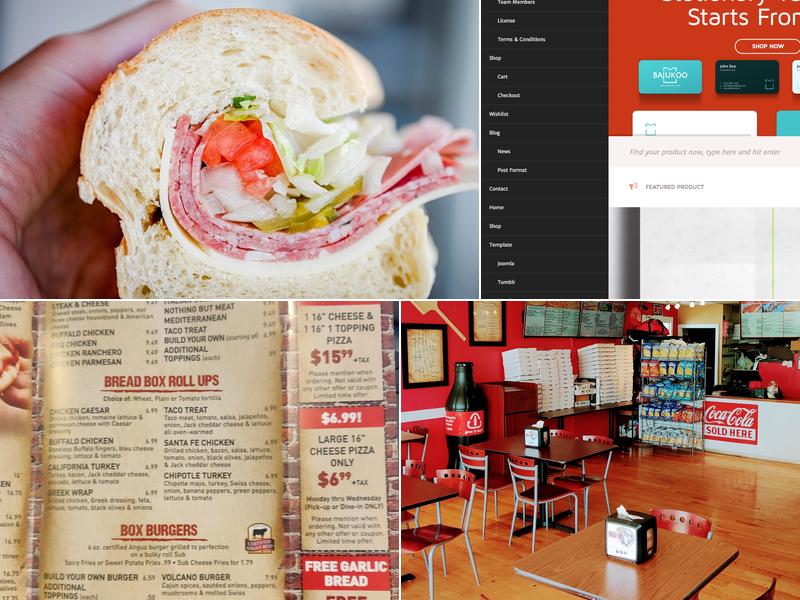 Bread Box Menu
