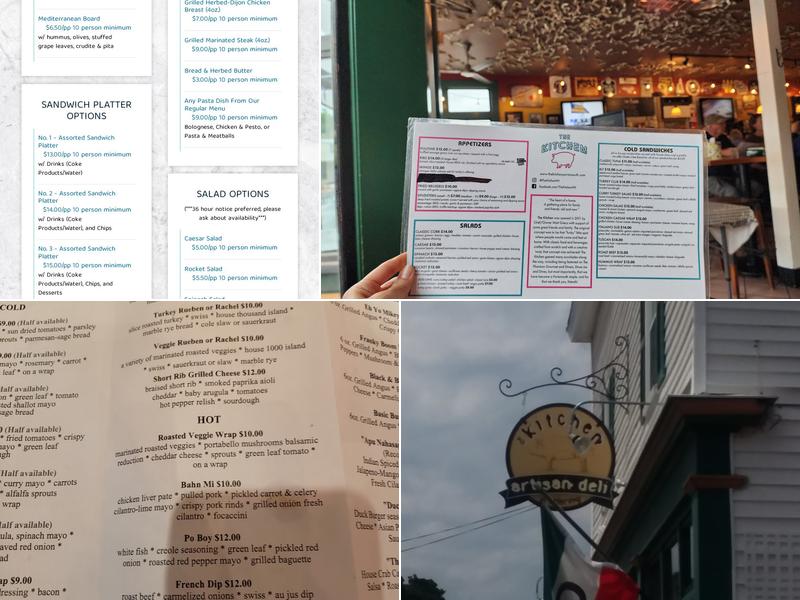The Kitchen Menu