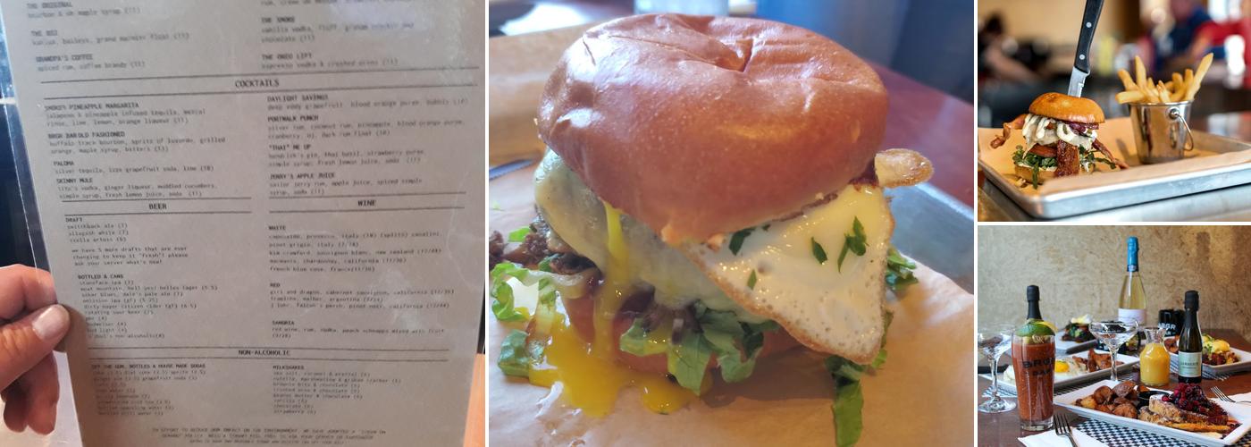 BRGR Bar Menu