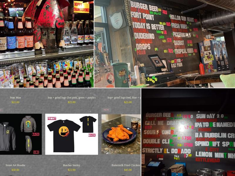 Hop + Grind Menu