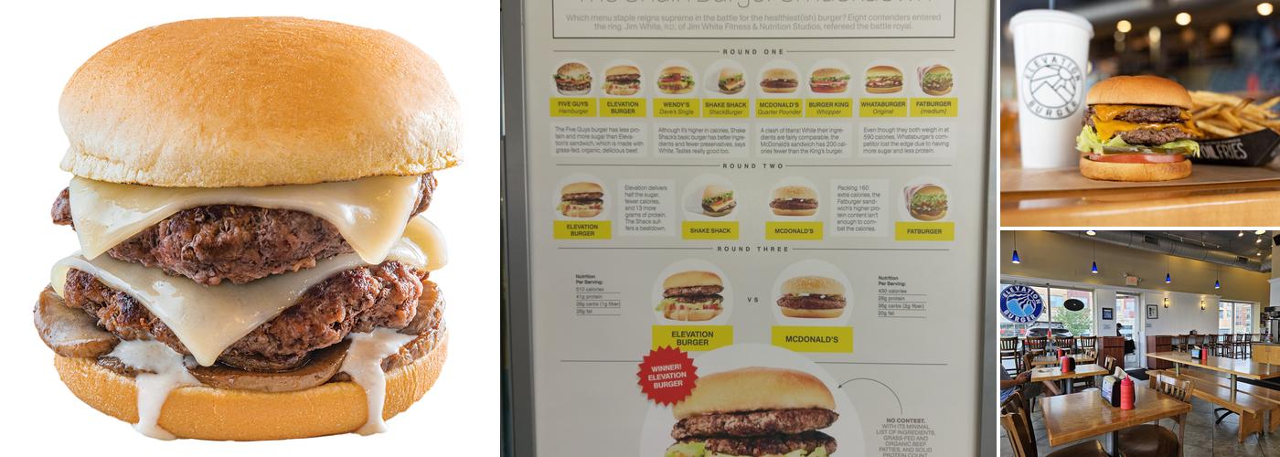 Elevation Burger Menu