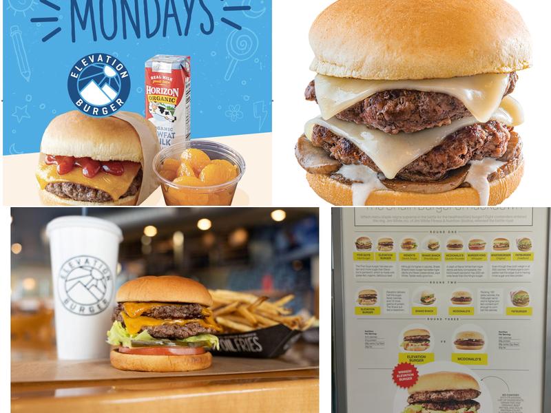 Elevation Burger Menu