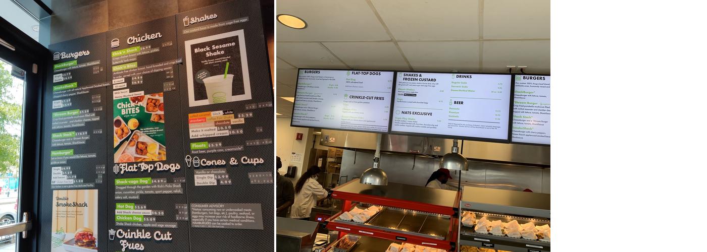 Shake Shack Menu